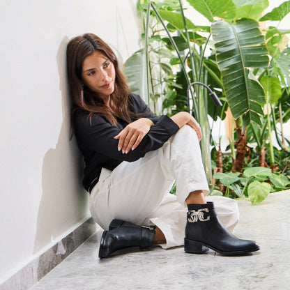 BOTA TIFFANY NEGRA