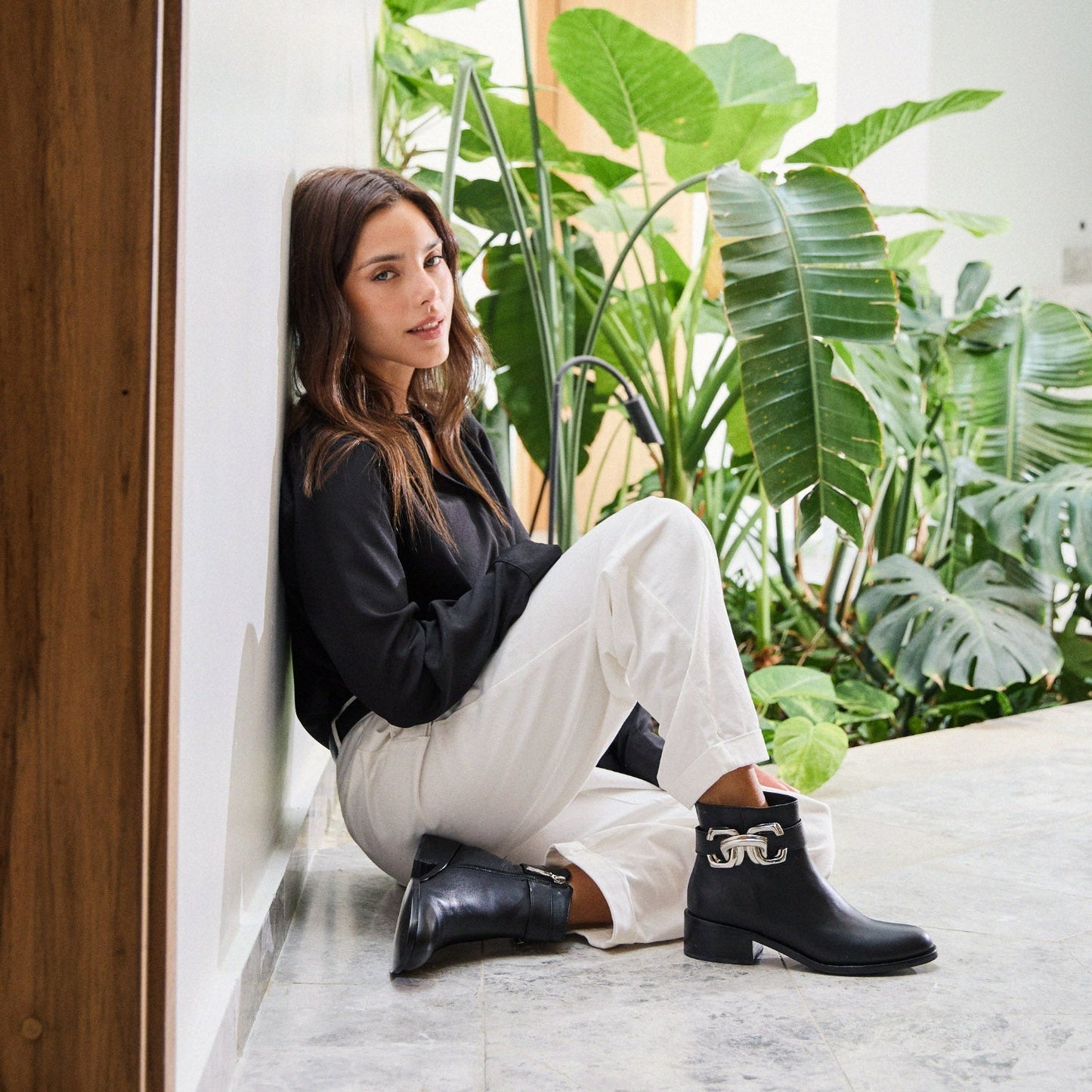 BOTA TIFFANY NEGRA