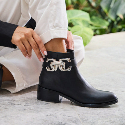 BOTA TIFFANY NEGRA